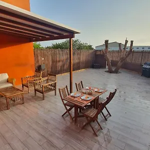 Apartamento Romántico Apartamento, Piscina Y Bbq En Playa La Tejita, El Médano